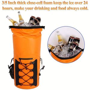 Mochila Nevera Aislada, Bolsa Nevera Ligera a Prueba de Fugas con Capacidad para 30 Latas, para Hombres y Mujeres, Ideal para Picnic, Camping, Senderismo y Playa - Product Image 2