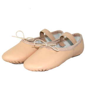 Zapatillas <span class=keywords><strong>de</strong></span> <span class=keywords><strong>Ballet</strong></span> <span class=keywords><strong>de</strong></span> Cuero Suave <span class=keywords><strong>de</strong></span> Primera Calidad, Directas <span class=keywords><strong>de</strong></span> Fábrica, Color Rosa/Negro, para Bailarines Adultos/Niños, Cuatro Estaciones, JW - Product Image 3