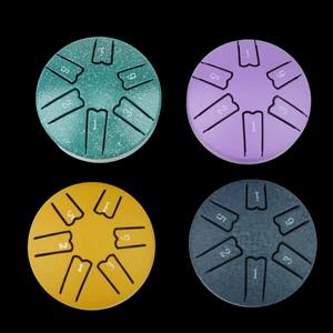 Tambour pour enfants en gros, mini tambour, 3 pouces, 6 sons, tambour de petite taille à 6 tons, cadeau, musical, instrument de percussion - Product Image 1