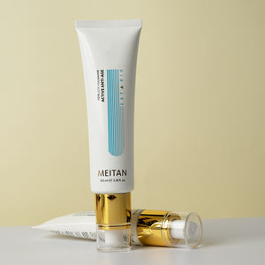 गोल्डन सप्लायर 50 मिलीलीटर 100 मिलीलीटर एयरलेस टेलीस्कोपिक पंप क्रीम ट्यूब के लिए चेहरे के जेल वैक्यूम पंप कॉस्मेटिक ट्यूब - Product Image 3