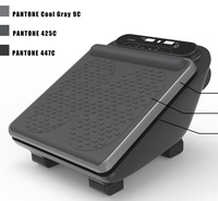 Masseur vibrant réglable pour les pieds - Appareil de thérapie plantaire multi-vitesses 50/60Hz avec ABS pour la maison, le bureau et la relaxation musculaire