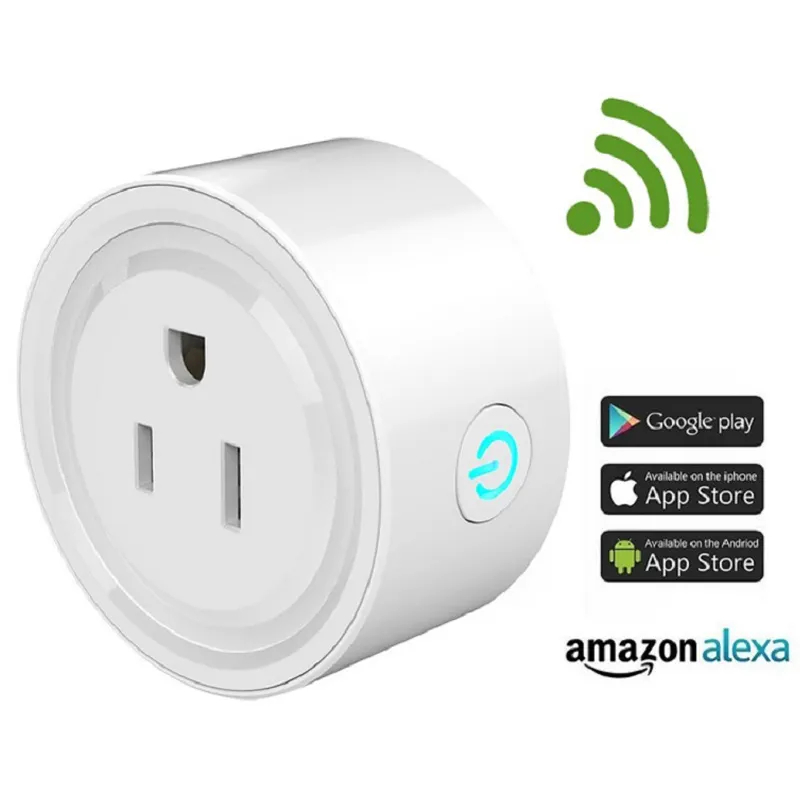 10A 16A uk us tuya zigbee smart socket mini smart plug wifi uk smart outlet wort with alexa Google Home
