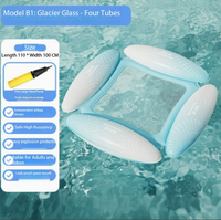 Hamac aquatique gonflable pliable en maille, chaise inclinable gonflable électrique, transat flottant en PVC pour piscine, flotteur de plage d'été pour adulte