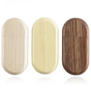 High Quality Corporate Gifts Wooden Wood Usb Flash Drive 2.0 3.0 Custom Logo Flash Memory U-disk Pendrive 32gb 64gb 128gb