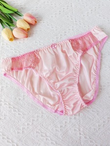 Slip Bikini Donna Sexy in Pizzo di Nylon, Taglia Grande, Morbido, a Vita Bassa, Traspirante, per Uso Quotidiano - Product Image 6