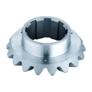 Carbon Steel Forged Cnc Custom Helical Straight Micro Bevel Gear 25 Teeth 25 Bore