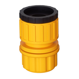 Conector Estándar Guoma Ruixiang con Rosca Interna de 4 y 6 Puntas, Conector Rápido para Tuberías de Agua, Color Amarillo - Product Image 3