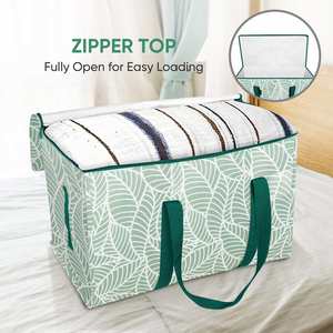Extra Large Heavy Duty Moving <b>Bags</b> Storage <b>Bags</b> with Strong Zippers & Handles Packing <b>Bags</b> for Moving Essentials - Product Image 3