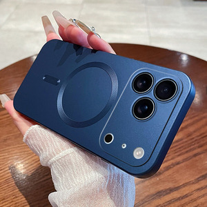 เคสโทรศัพท์ iPhone 17 Pro Max ใหม่ซิลิโคนเหลวปกป้องเต็มรูปแบบเคสโทรศัพท์แม่เหล็กนิ่มให้ความรู้สึกป้องกันการตก - Product Image 1