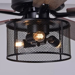 52인치 유럽 스타일 천장 선풍기 장식용 호텔 고급 천장 선풍기 램프 조명 및 리모컨 포함 - Product Image 3