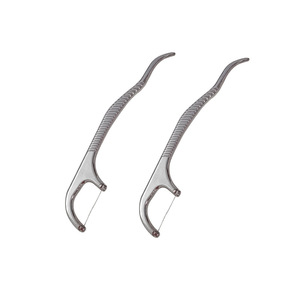 Dental floss, dental floss picks, stainless steel <b>toothpicks</b>, oral care tools, <b>toothpicks</b>, floss picks for cleaning between - Product Image 1
