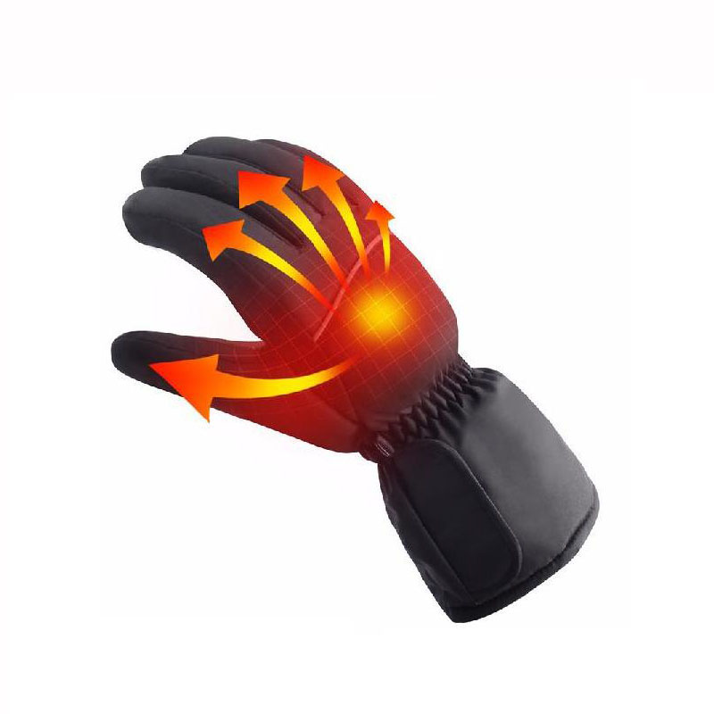 Новые зимние USB Грелка тепловые перчатки с подогревом на батарейках унисекс мотоцикл лыжные перчатки