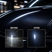 Cire de polissage pour voiture à revêtement en verre liquide 9H Nano Céramique Auto-nivelante Réparation de peinture Hydrophobe Haute Dureté Transparente 60ml 240ml