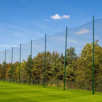 Filet de sécurité horizontal en polyester pour terrains de jeux intérieurs pour enfants, filet de capture de balles de golf, filet d'entraînement au frappeur
