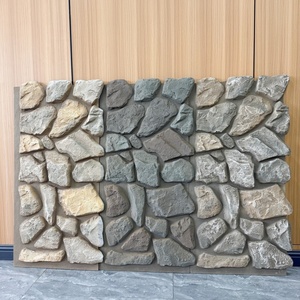 Meilleur <span class=keywords><strong>Prix</strong></span> Panneau Mural Moderne en Pierre de Carbone, Comptoirs d'Hôtel Intérieurs, Panneau de Pierre Artificielle PU, Carrelage Découpé sur Mesure - Product Image 3