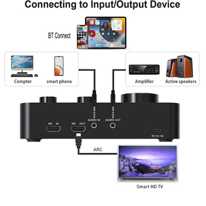 Vocomax Máy trộn giọng hát micro Micro không dây tất cả trong một UHF Máy trộn âm thanh Micro karaoke máy trộn gia đình hệ thống âm thanh hát gia đình - Product Image 4
