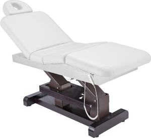 Camilla de Masaje Eléctrica Moderna Plegable de Madera para Tratamientos Faciales y de Salón, Certificación CE, TS-2360 - Product Image 5