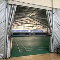 Marquee Sportif Modulaire Résistant à l'Eau pour la Protection Extérieure des Terrains de Tennis
