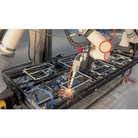 Bras robotique automatique DREAMON 6 axes, machine de soudage au laser en aluminium industriel, cobot de soudage, moteur, boîte de vitesses, PLC