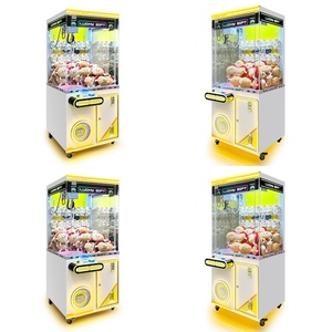 Máy tính để bàn mới Mini Arcade Claw máy sang trọng đồng xu vé hoạt động Claw máy - Product Image 5