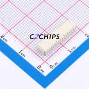 HCZZ0032-15 Wire-to-Board Pin Header SMD,P=1mm,Horizontal Mount Connector 1x15P 1mm Horizontal Mount SH - Product Image 2