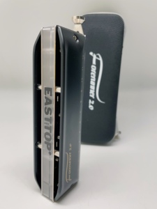 EAST TOP Harmonica FORERUNNER 2.0 chromatique <span class=keywords><strong>à</strong></span> 12 trous et 48 tons, <span class=keywords><strong>clé</strong></span> de Do, avec valves améliorées, accessoire pratique pour - Product Image 6