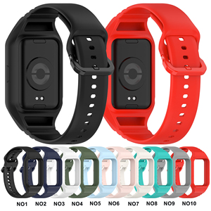 Bracelets de montre intelligente intégrés en caoutchouc neufs de la marque BEEFLYPOWER, Correa pour <span class=keywords><strong>Xiaomi</strong></span> <span class=keywords><strong>Band</strong></span> 8 Pro, remplacement - Product Image 2
