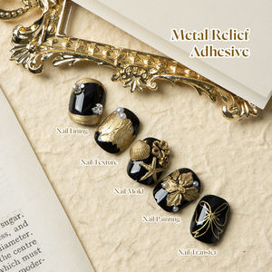 Paleta <span class=keywords><strong>de</strong></span> Gel Metálico Vinimay <span class=keywords><strong>de</strong></span> 4 Compartimentos con Purpurina Fina <span class=keywords><strong>de</strong></span> Alta Densidad, Logotipo Personalizado, para Arte <span class=keywords><strong>de</strong></span> <span class=keywords><strong>Uñas</strong></span> <span class=keywords><strong>de</strong></span> Lujo - Product Image 5