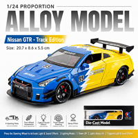 Réveil Voiture Sport GTR Rechargeable USB en Alliage avec LED Son Moteur Brume et Veilleuse