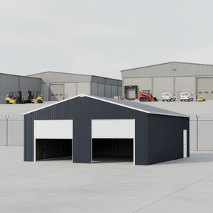 CG2833A-H305 <span class=keywords><strong>Kit</strong></span> de hangar de stockage <span class=keywords><strong>en</strong></span> acier facilement assemblable, hangar métallique, entrepôt, <span class=keywords><strong>garage</strong></span> métallique 28*33 pieds - Product Image 2