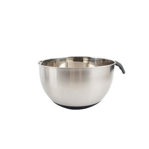 Avec base en silicone antidérapante, poignée en silicone, couvercles hermétiques et râpe, ensemble de bols mélangeurs en acier inoxydable de qualité supérieure - Product Image 2