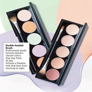 <span class=keywords><strong>Palette</strong></span> de Correcteur Crème Minérale Correctrice de Couleur pour le Visage – Maquillage Naturel Éclaircissant, Blanchissant, Contrôle du Sébum et <span class=keywords><strong>Camouflage</strong></span> pour la Peau - Product Image 5