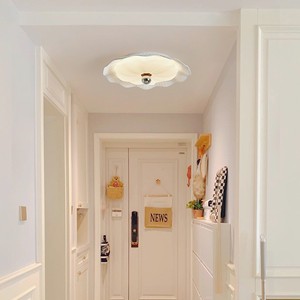 Plafonnier LED de style vintage, monté en surface, blanc froid, spectre complet, protection des yeux, pour chambre à coucher, balcon, couloir - Product Image 4