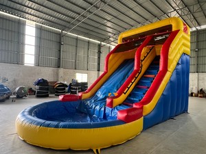 Nhà Sản Xuất Chất Lượng Cao Nhà Bị Trả Lại Nước Trượt Bơm Hơi Trượt Nước Hồ Bơi Trượt Bơm Hơi Hồ Bơi Để Bán - Product Image 2