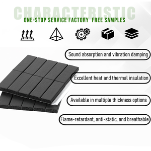 Cao dẫn điện bọt Gasket <span class=keywords><strong>EMI</strong></span>/<span class=keywords><strong>RFI</strong></span> che chắn ESD vật liệu bảo vệ tùy chỉnh vải trên dải bọt cho thùng điện tử - Product Image 3