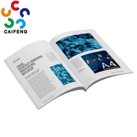 Impresión de Alta Calidad al por Mayor, Personalizada, a Todo Color, Brillante, para Libros, Folletos, Revistas, Pósters, Catálogos, Papel de Impresión