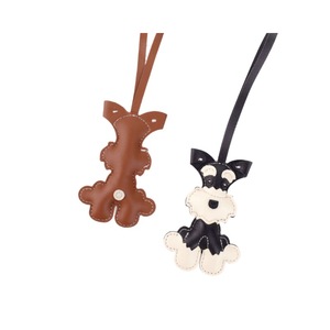 Lindo Colgante de Cachorro para Bolso, Llavero de Perro de Dibujos Animados, Cordón de Cuero para Teléfono, Hecho a Medida, Forma Irregular - Product Image 5