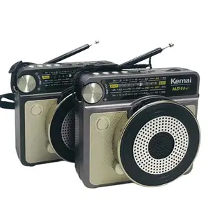 Hot Selling Kemai MDV6BT Rechargeable Radio Portable Fm Radio Mp3