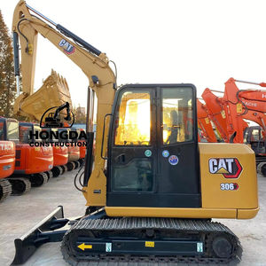 6 toneladas pequeño usado CAT 306 sistema hidráulico excavadora sobre orugas excavación de segunda mano maquinaria de alto rendimiento - Product Image 1