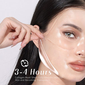 Masque facial en collagène <span class=keywords><strong>pour</strong></span> <span class=keywords><strong>peau</strong></span> sèche, soin de nuit personnalisé, simplifiez votre routine de soin de la <span class=keywords><strong>peau</strong></span> avec l'approvisionnement ODM - Product Image 5