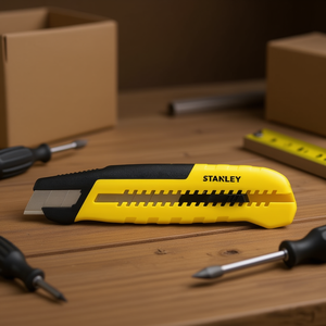 Stanley 18Mm Cutter With Integrated Blade Breaker System Basic Version - Product Image 3