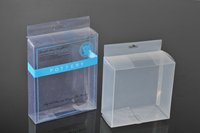 Boîte-cadeau transparente rectangulaire en pvc de grande taille, à la mode, personnalisée