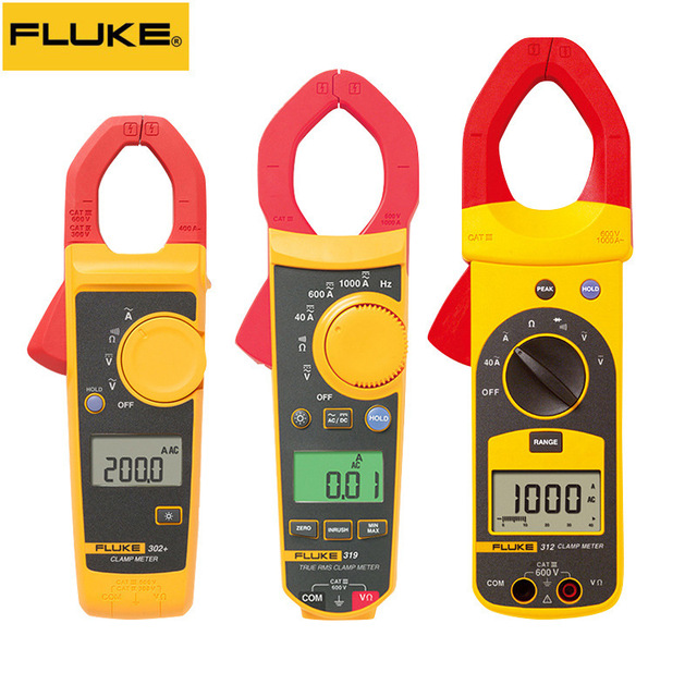 Fluke 302+ High Precision Clamp-on AC/DC Multimeter