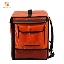 Bolsa de Reparto de Pizza Aislada e Impermeable Personalizada al por Mayor, <span class=keywords><strong>Mochila</strong></span> de Reparto de <span class=keywords><strong>Comida</strong></span> <span class=keywords><strong>para</strong></span> Motocicleta, Caja Térmica con Correa - Product Image 5