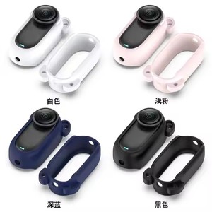 Insta360 go3s tương thích Silicone dây đeo cổ tay và trường hợp bảo vệ G02 lưu trữ máy ảnh Dây đeo Vỏ phụ kiện máy ảnh - Product Image 5