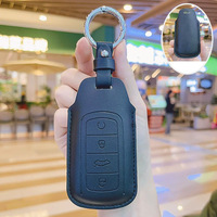 Étui de clé de voiture en cuir ultra-fin pour Chery Ruihu 8, 9/8plus, édition Kunpeng, 87 Plus, Pro Exploration OLIVER 06