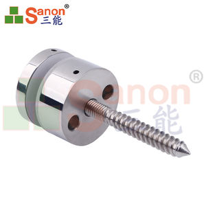 Balaustrada de vidrio SANON, accesorio para escalera, espaciador de vidrio, separador de acero inoxidable montado en la pared sólido - Product Image 6