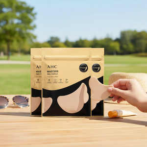 AHC Masters Sun Patch 5 Pares x 3 Paquetes Mascarilla de Hidrogel Refrescante para Ojos con Protección UV, Glicerina y Ácido Hialurónico para Exteriores - Product Image 3