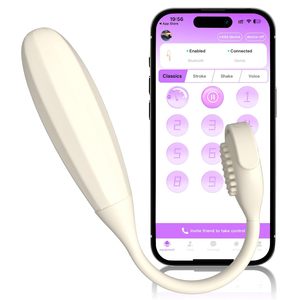 Jouets sexuels rechargeables pour femmes, œuf vibrant, stimulateur clitoridien, plug anal, vibromasseur, balle vibrante, gode portable pour culotte avec contrôle par application - Product Image 1
