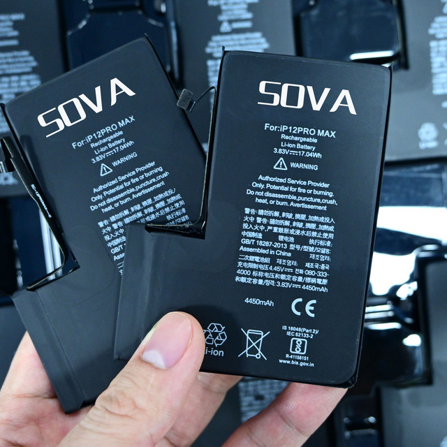 Smartphone Battery for IP Phone X Xs Xr Xs Max 11 12 Mini 13 14 15 Pro Max High Capacity Cellphone Battery Mobile